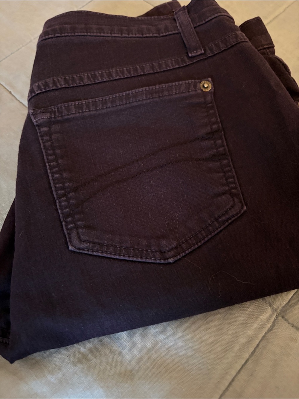 Second Yoga Jeans Women's Purple Stretch Jeggings